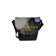 Hurricane Sandy 2012 Messenger Bags