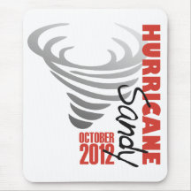 Hurricane Sandy 2012 Mouse Pad