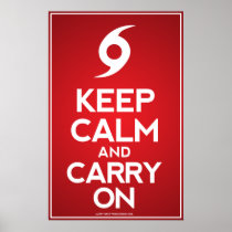 Hurricane Sandy - Keep Calm and Carry On posters