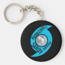 Hurricane Sandy Keychain 1 keychains