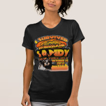 Hurricane Sandy, New York City Tee Shirts