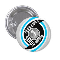 Hurricane Sandy Survivor 2012 Button 3 buttons