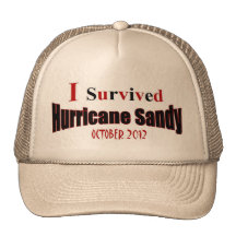 Hurricane Sandy Survivor Hat