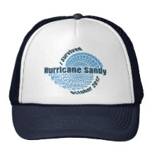 Hurricane Sandy Trucker Hats