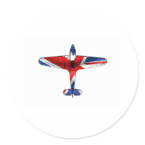 Hurricane Round Stickers