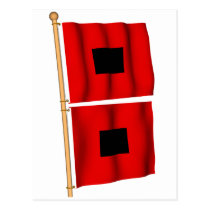 Hurricane Warning Postcards