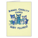 Hurt Felines Animal Cruelty cards by creationhrt Hurt Felines Animal Cruelty cards