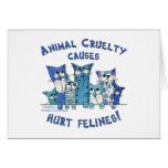 Hurt Felines Animal Cruelty Cards