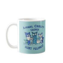 Hurt Felines Animal Cruelty mugs by creationhrt Hurt Felines Animal Cruelty mugs