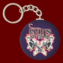Hurts So Good Tattoo Key Chain $7.50 keychains