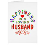 Husband Happiness cards