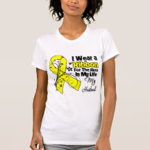 Husband Hero in My Life Sarcoma Tee Shirt