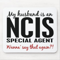 Husband Is An NCIS Agent mousepads