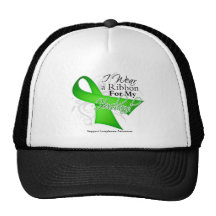 Husband Lime Green Ribbon - Lymphoma Hat