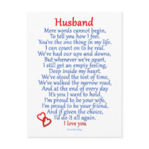 Husband Love Post Cards