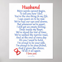 Husband Love Poster