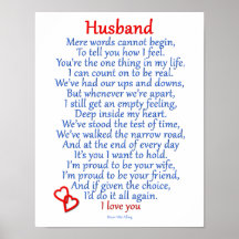 Husband Love Poster