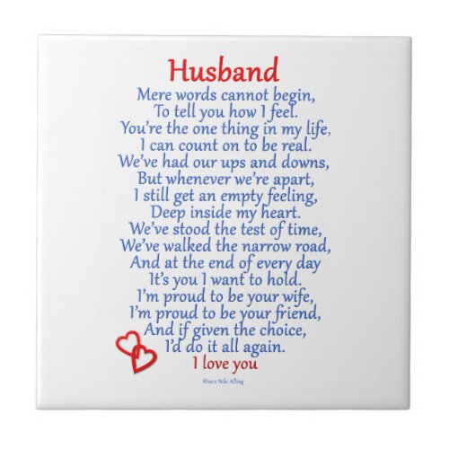 Husband Love Poems