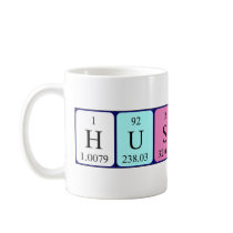 Husband periodic table name mug