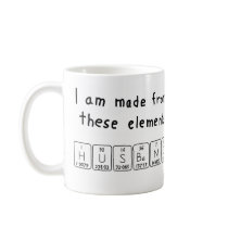 Husband periodic table name mug