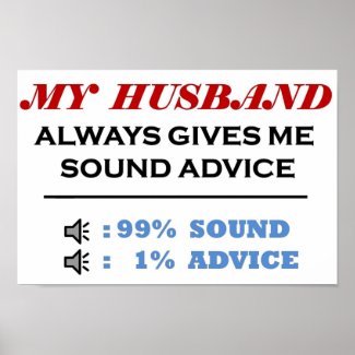 Husband Sound Advice Full print
