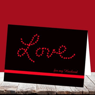 romantic cards for husband