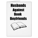 Husbands Against Book Boyfriends Card