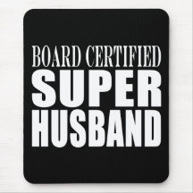 Husbands Anniversaries Birthdays : Super Husband Mousepads
