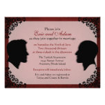 Husbands Custom Gay Wedding Invitations invitations