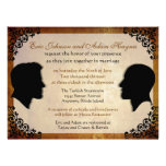 Husbands III Custom Gay Wedding Invitations invitations