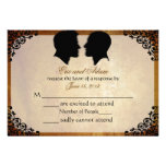Husbands III Custom Gay Wedding RSVP Cards invitations