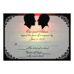 Husbands IV Custom Gay Wedding RSVP Cards invitations