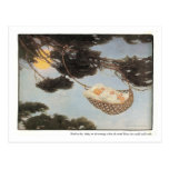 Hush-a-Bye, Baby Nursery Rhyme Postcard