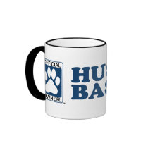 Hush Basset Blue mugs