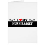 HUSH BASSET GREETING CARDS