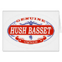 Hush Basset cards by GenuineDogOwner Hush Basset cards