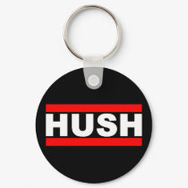 Hush Logo Keychain by hush313 Hush Logo Keychain