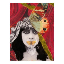 Hush Post Card