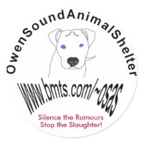 Hush - Silence the Rumours, Stop the Slaughter! stickers by ottawatson Hush - Silence the Rumours, Stop the Slaughter! stickers