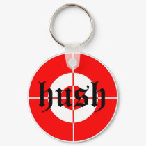 Hush Target Keychain by hush313 Hush Target Keychain