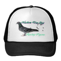 Husken Van Riel Racing pigeons Mesh Hats