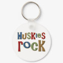 Huskies Rock keychains
