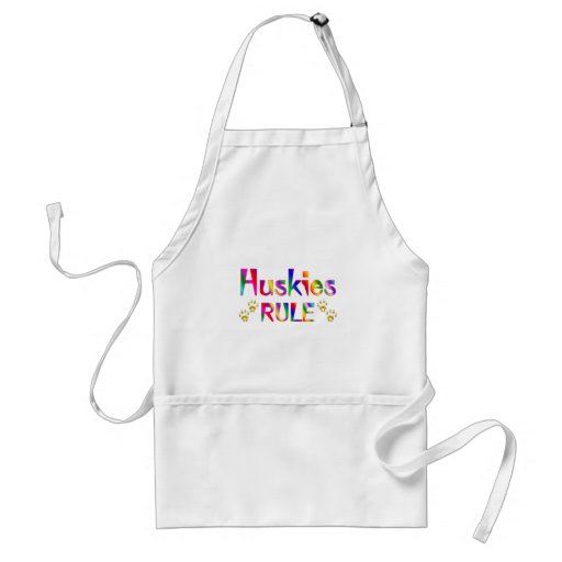 Huskies Rule Aprons