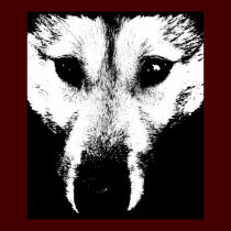 Husky Art Print Sled Dog Art Poster Wolf Pup Gifts posters