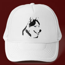 Husky Caps Sled Dog Caps  Husky / Wolf Hats Gifts hats