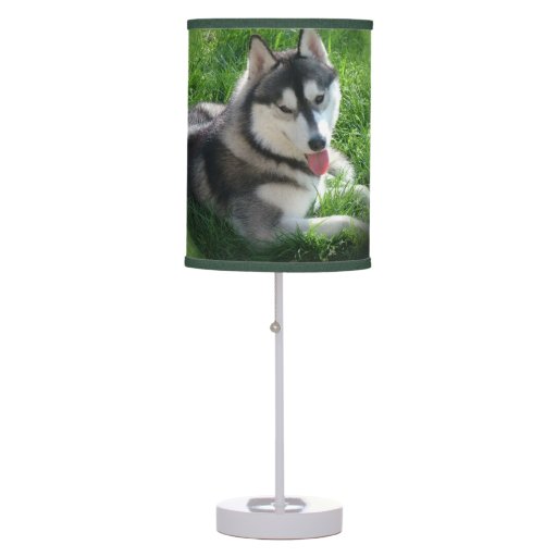 Husky Dog Desk Lamp Zazzle