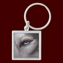 Husky Eye Keychain Siberian Husky Malamute Gifts keychains