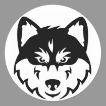 Husky Face Stickers stickers