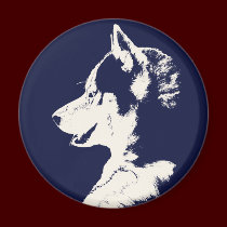 Husky Fridge Magnet Alaskan Sled Dog Magnet / Gift magnets