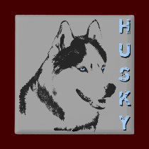 Husky Fridge Magnet Alaskan Sled Dog Magnet / Gift magnets